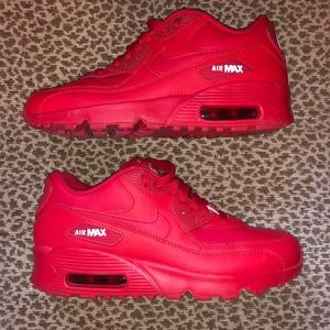 Youth 5.5 or Women’s 7 Red Air Max